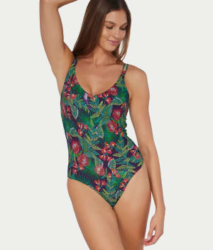Veronica One-Piece Swimsuit: undefined