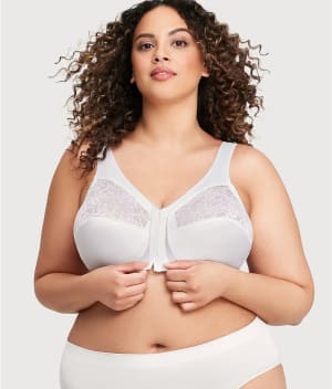 MagicLift Front-Close Wire-Free Support Bra: undefined