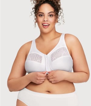 Magiclift Natural Shape Front-Close Wire-Free Bra: undefined