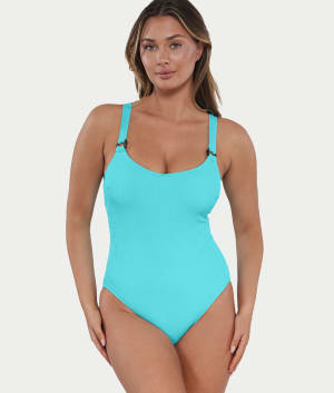 Pacifica Ring Underwire One-Piece Swimsuit: undefined