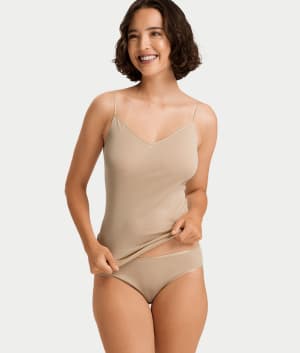 Cotton Seamless Hi-Cut Brief: undefined