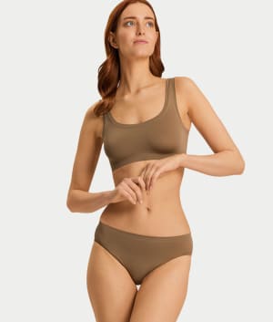 Touch Feeling Hi-Cut Brief: undefined