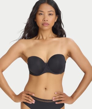 Comfort Chic Strapless Bra: undefined