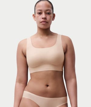 SoftStretch Power Scoop Neck Bralette: undefined