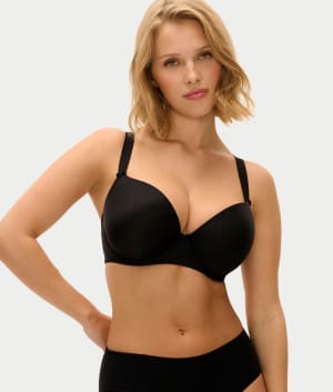 Deco Plunge T-Shirt Bra: undefined