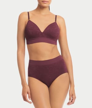 Paisley Seamless Brief: undefined