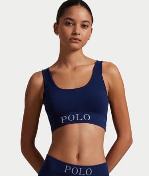 Ribbed Seamless Scoop Cropped Tank: undefined