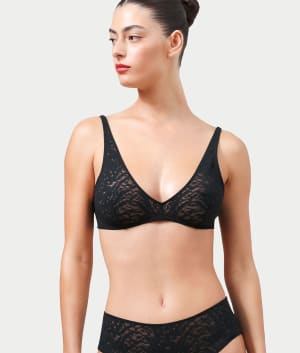 Plunge Bralette: undefined