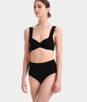 Swim Essentials High-Waist Bikini Bottom: undefined