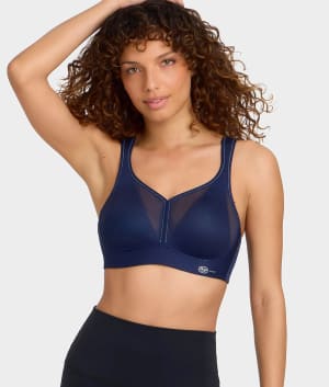 Air Control High Impact Wire-Free Sports Bra: undefined