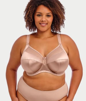 Keira Satin Side Support Bra: undefined