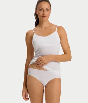 Invisible Cotton Cotton Blend High Cut Brief: undefined