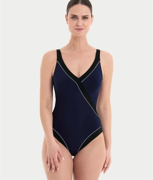 Saria Slimming Underwire One-Piece: undefined