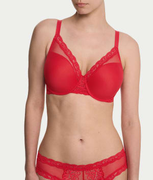 Feathers Full Coverage Bra: undefined