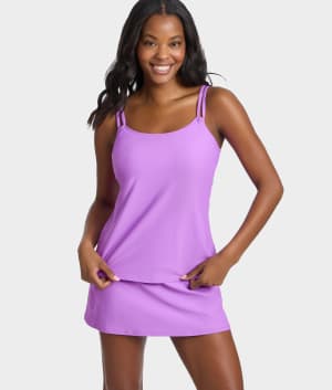 Taylor Underwire Tankini Top: undefined