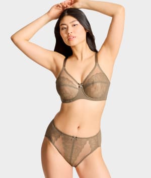 Retro Chic Hi-Cut Brief: undefined