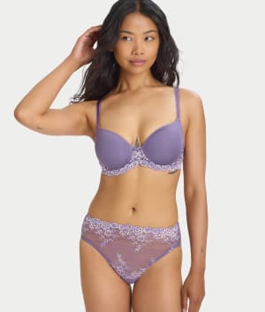 Embrace Lace Hi-Cut Brief: undefined