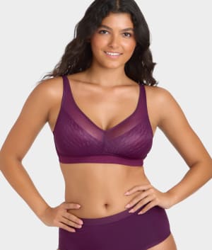 Elevated Allure Wire-Free Bra: undefined