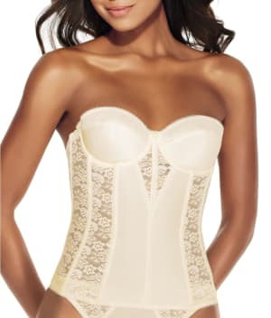 Colette Lace Strapless Bustier: undefined