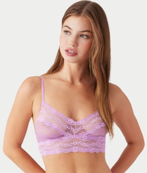 Lace Kiss Bralette: undefined
