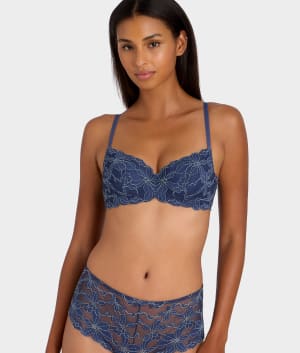 Feeling Famous Balconette Bra: undefined