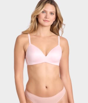Future Foundation Wire-Free Plunge T-Shirt Bra: undefined