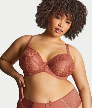 Estel Plunge Side Support Bra: undefined