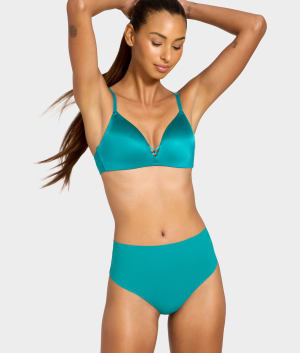 b.Bare High-Waist Thong: undefined