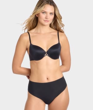 b.Bare High-Waist Thong: undefined