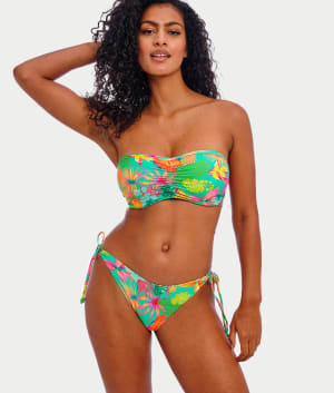 Isla Margarita Bandeau Bikini Top: undefined
