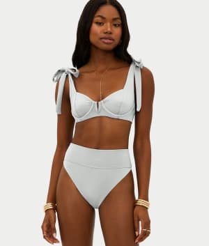 Highway High-Waist Bikini Bottom: undefined