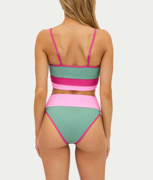 Sage Bloom Colorblock