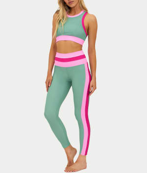 Sage Bloom Colorblock