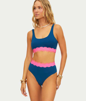 Harriet High-Waist Bikini Bottom: undefined