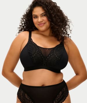 Tiernie Wire-Free Bralette: undefined