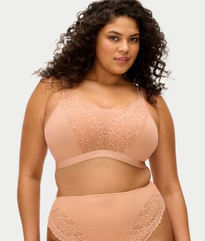 Tiernie Wire-Free Bralette: undefined