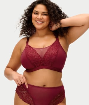 Tiernie Wire-Free Bralette: undefined