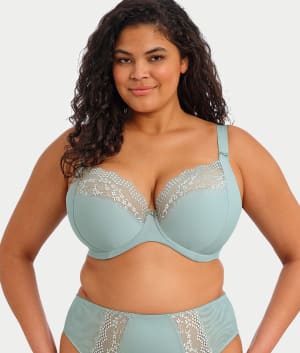 Lucie Side Support Plunge Bra: undefined