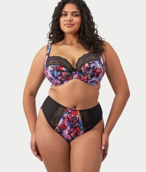 Lucie High Leg Brief: undefined