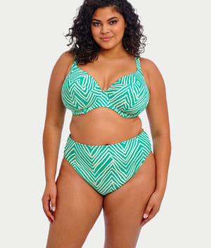 Fiji Falls Mid Rise Bikini Bottom: undefined
