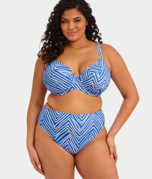 Fiji Falls Mid Rise Bikini Bottom: undefined