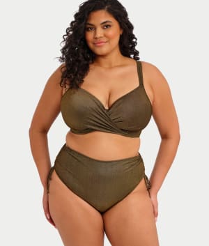 Plus Size Sunset Shimmer Adjustable Bikini Bottom: undefined