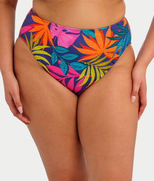 Plus Size Porto Rafti Mid Rise Bikini Bottom: undefined