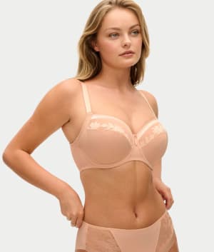 Illusion Side Support Bra: undefined