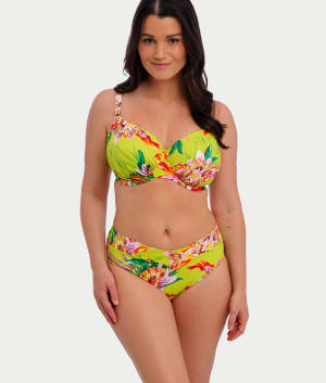 Cala Macarella High-Waist Bikini Bottom: undefined