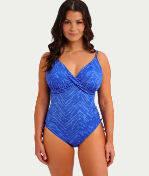 Punta Mita Plunge Underwire One-Piece Swimsuit: undefined