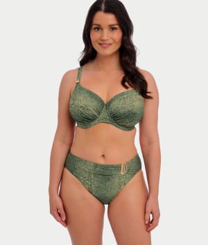 Maya Bay Gather Full Cup Bikini Top: undefined