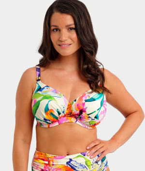 Iguazu Falls Gather Full Cup Bikini Top: undefined