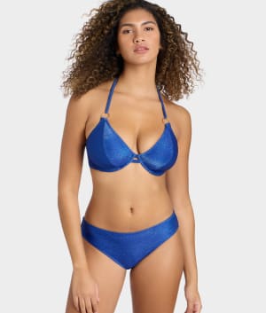 Arizona Wave Halter Bikini Top: undefined