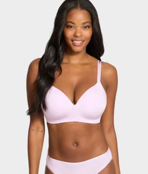 The Favorite Wire-Free Smoothing T-Shirt Bra: undefined